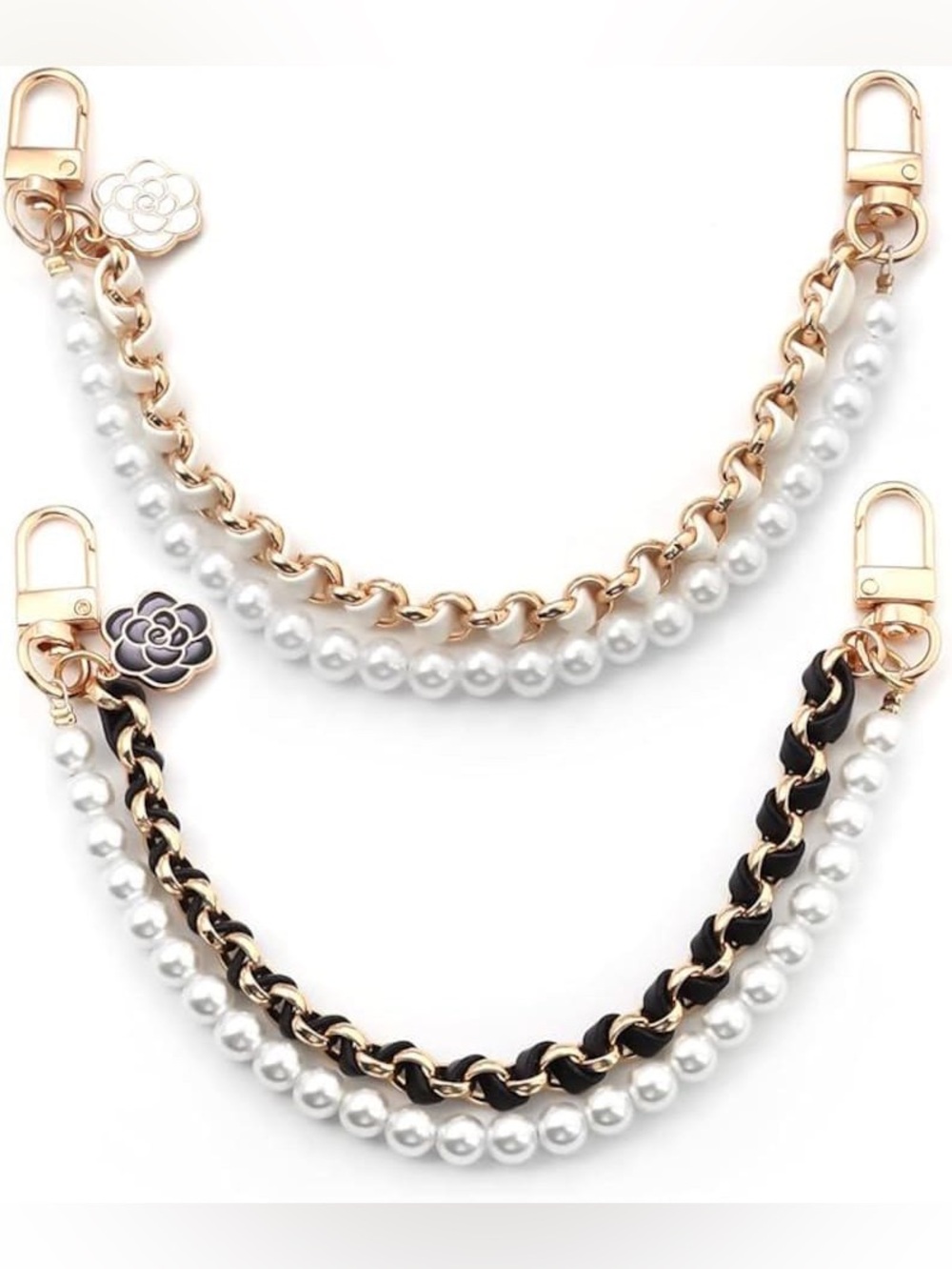 💥4/$25💥 2PCS Pearl Purse Extender Chain
